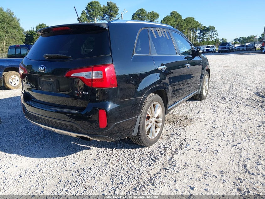 Vin: 5xykwda76fg644261, lot: 45792010, kia sorento limited v6 20154
