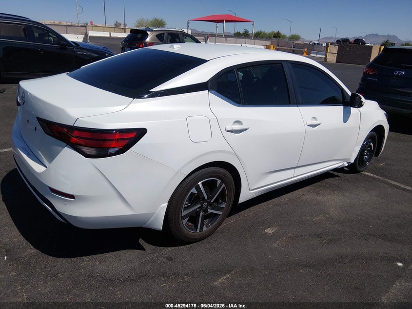 Vin: 3n1ab8cvxsy287993, lot: 45792012, nissan sentra sv 20254