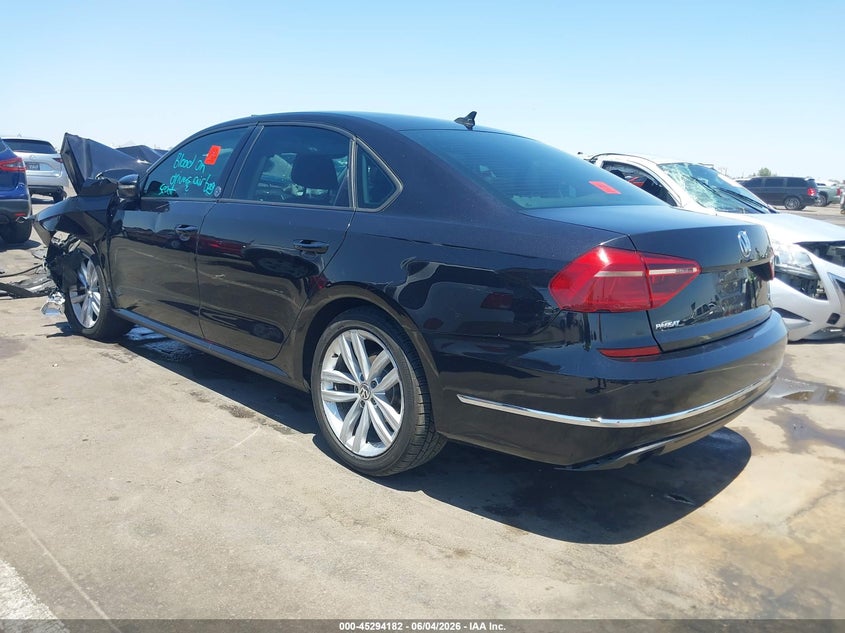 Vin: 1vwla7a37kc000541, lot: 45792018, volkswagen passat 2.0t wolfsburg edition 20193