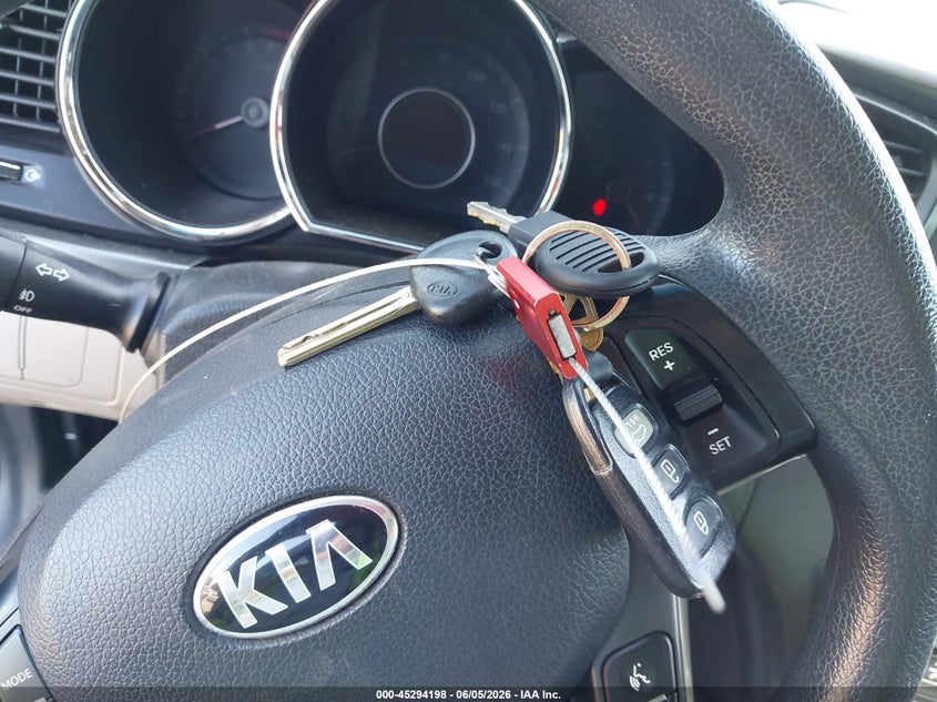 2013 KIA OPTIMA SEDAN 2.4L I-4 DI, DOHC, VVT, 200HP