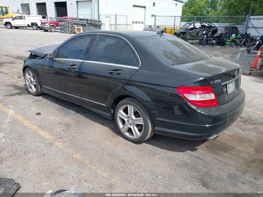Vin: wddgf8bb1br185108, lot: 45792040, mercedes-benz c 300 sport 4matic 20113
