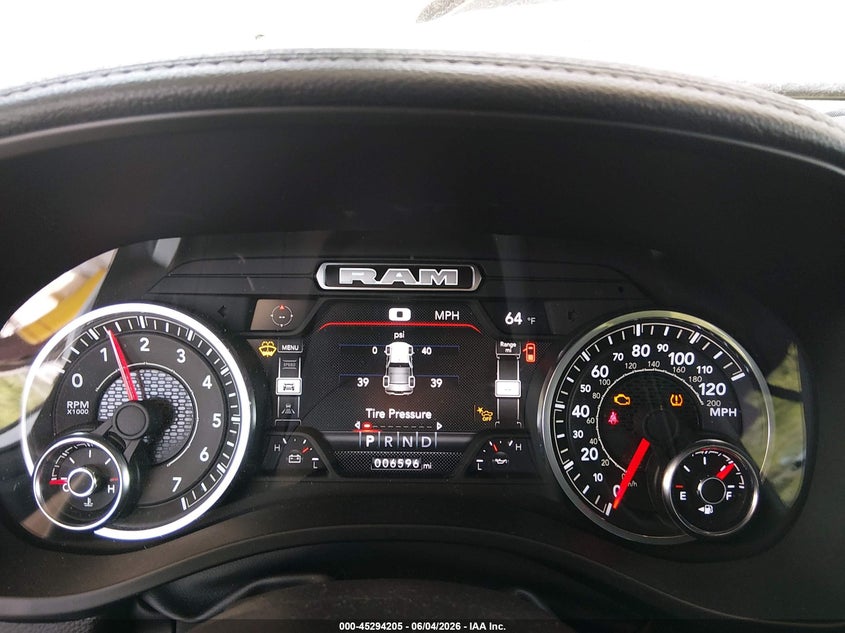 2023 Ram 1500 Laramie 4X4 5'7 Box VIN: 1C6SRFJTXPN674509 Lot: 45294205