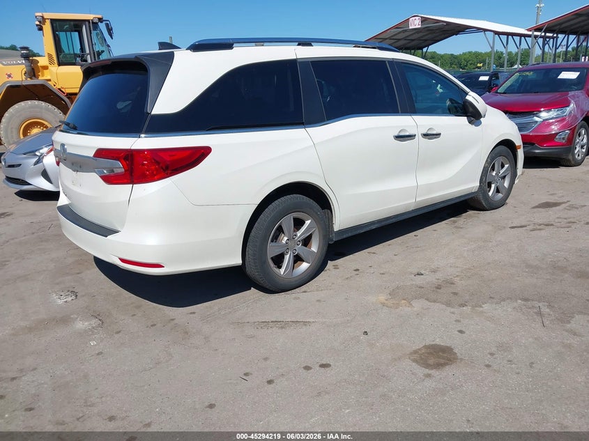 2018 Honda Odyssey Ex-L VIN: 5FNRL6H7XJB006510 Lot: 45294219