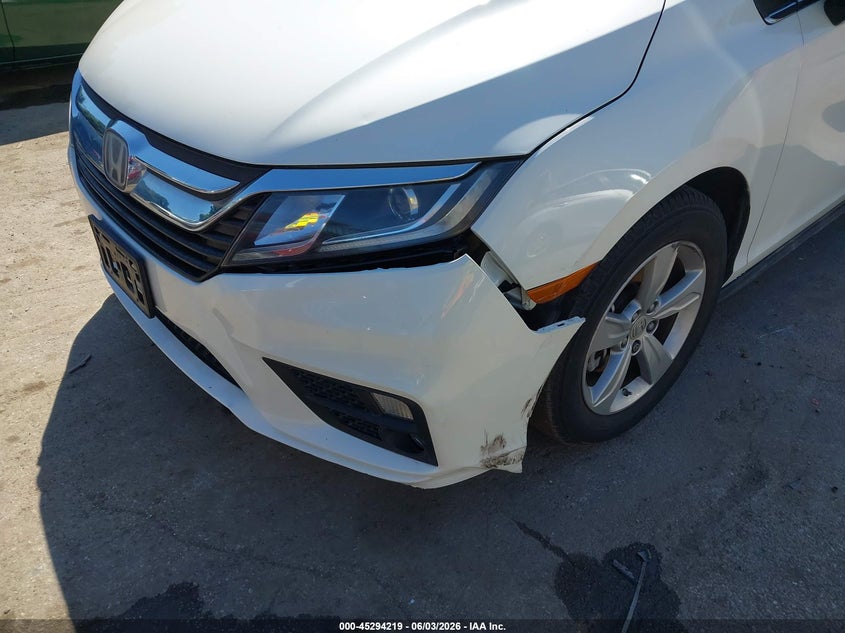 2018 Honda Odyssey Ex-L VIN: 5FNRL6H7XJB006510 Lot: 45294219