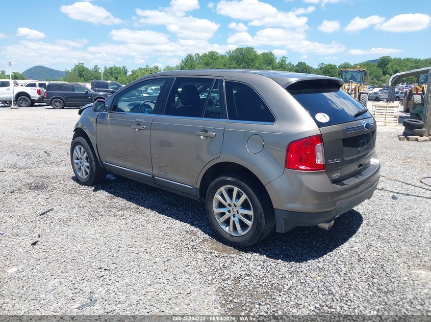 Vin: 2fmdk3kc1dba43430, lot: 45792058, ford edge limited 20133