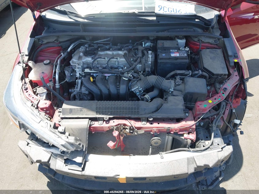 VIN JTDEPMAE2NJ228151 2022 TOYOTA COROLLA LE