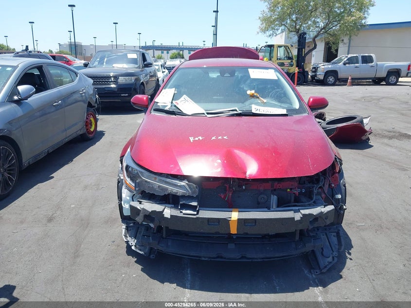 VIN JTDEPMAE2NJ228151 2022 TOYOTA COROLLA LE