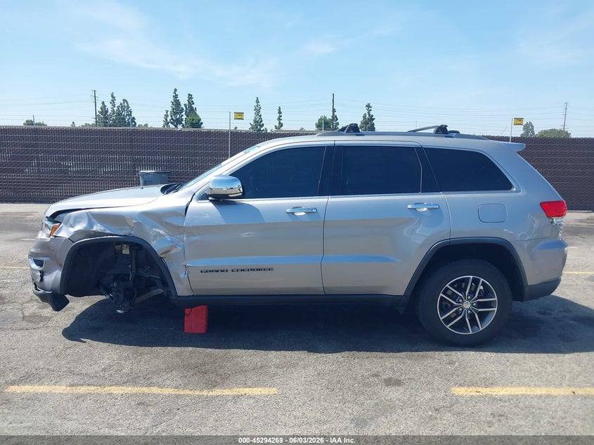 2017 Jeep Grand Cherokee Limited 4X4 VIN: 1C4RJFBG9HC939305 Lot: 45294269