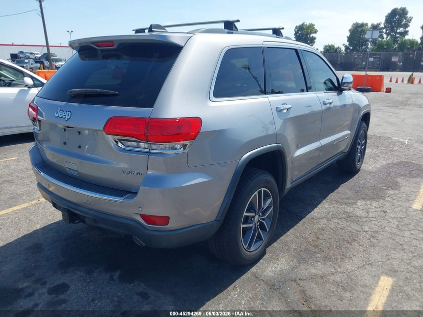 Vin: 1c4rjfbg9hc939305, lot: 45792106, jeep grand cherokee limited 4x4 20174