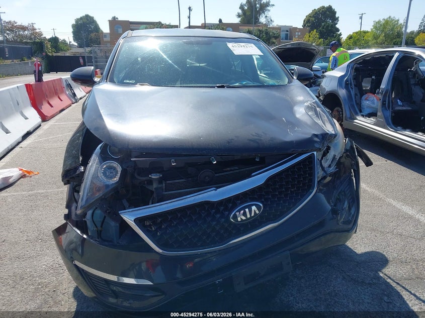 2016 Kia Sportage Lx VIN: KNDPBCAC5G7853417 Lot: 45294275