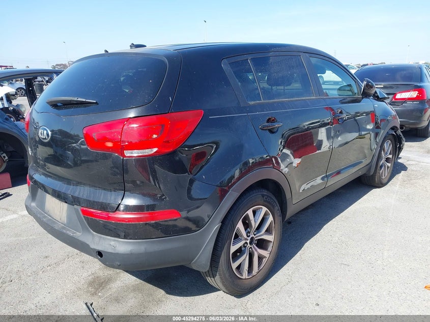 Vin: kndpbcac5g7853417, lot: 45792111, kia sportage lx 20164