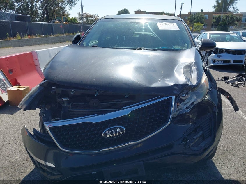 2016 Kia Sportage Lx VIN: KNDPBCAC5G7853417 Lot: 45294275