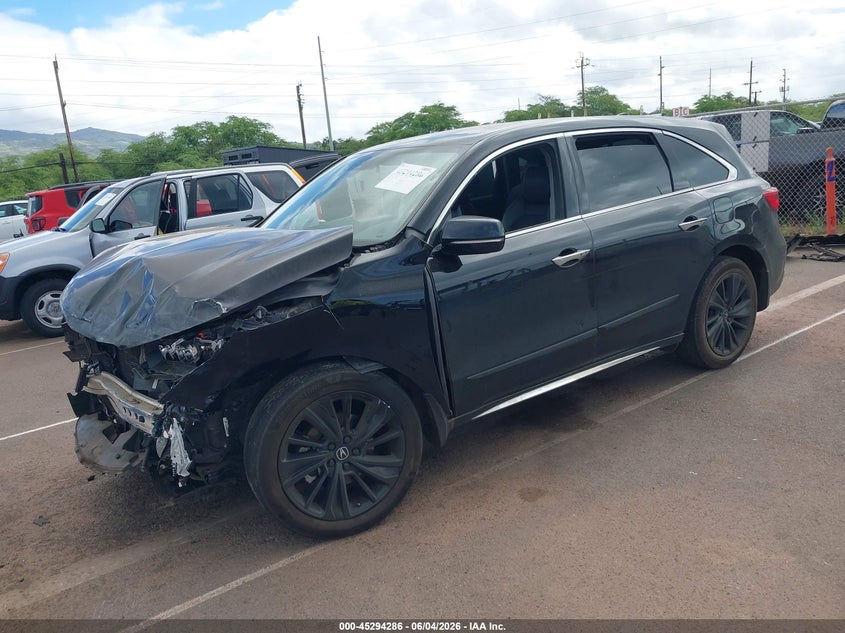 Vin: 5j8yd3h52ll014804, lot: 45792122, acura mdx technology package 20202