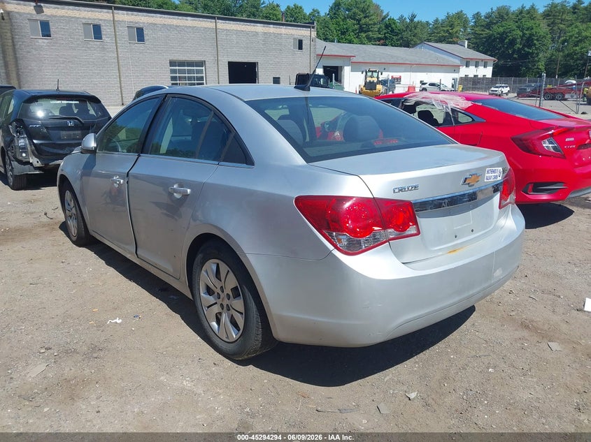 Vin: 1g1pc5sh0c7271117, lot: 45792130, chevrolet cruze ls 20123