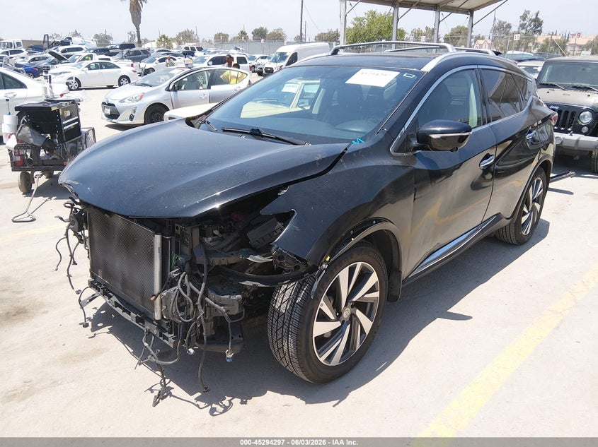 2015 Nissan Murano Platinum VIN: 5N1AZ2MG6FN260262 Lot: 45294297