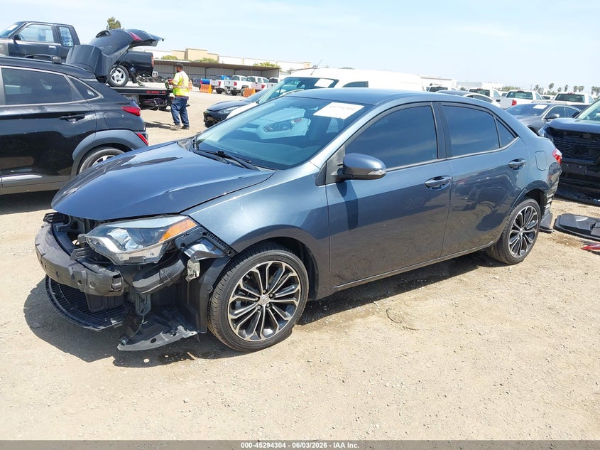 Vin: 2t1burhe8fc311692, lot: 45792140, toyota corolla s plus 20152