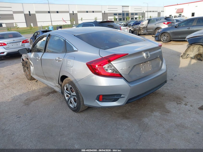 2018 HONDA CIVIC SEDAN 2.0L I-4 DOHC, VVT, 158HP
