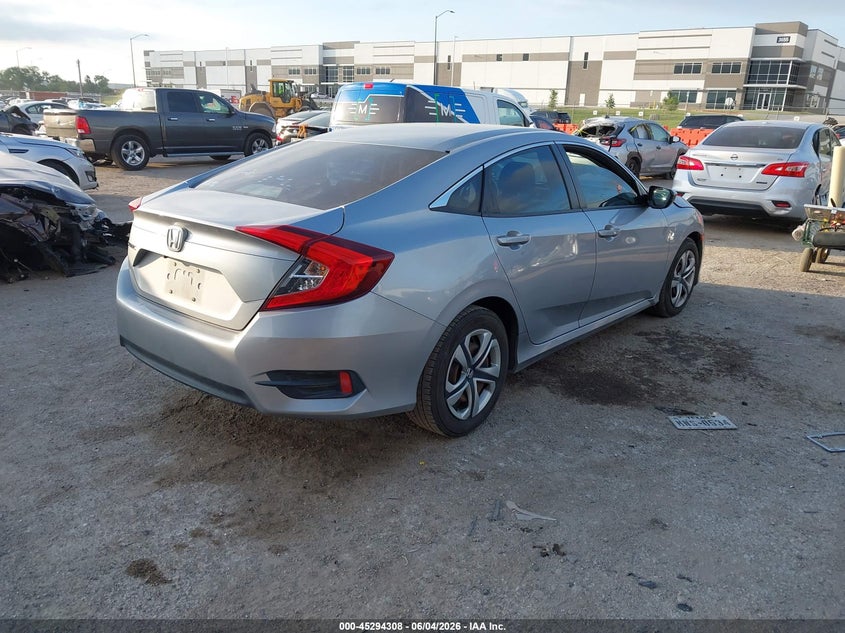2018 HONDA CIVIC SEDAN 2.0L I-4 DOHC, VVT, 158HP