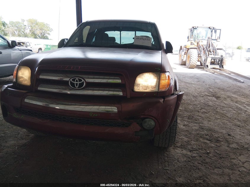 2004 Toyota Tundra Sr5 V8 VIN: 5TBBT44154S450328 Lot: 45294324