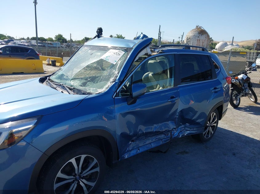 2021 SUBARU FORESTER 2.5L H-4 DI, DOHC, V(VIN: JF2SKAUCXMH402386