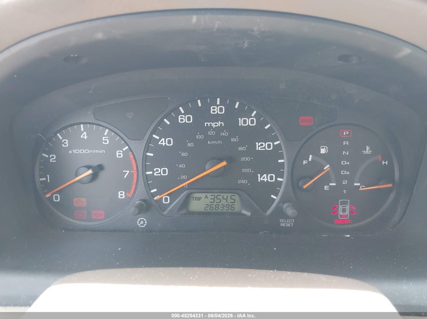 1999 Honda Accord Lx VIN: 1HGCG6656XA155592 Lot: 45294331