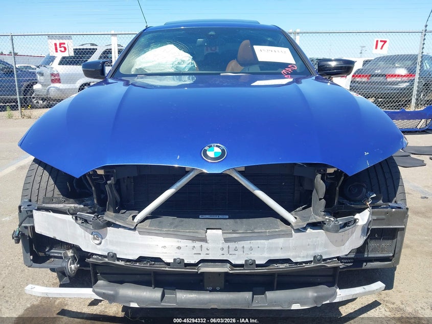 2021 BMW 3ER SEDAN 3.0L I-6 DI, DOHC, VVT, TURBO, 382HP