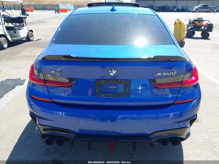 2021 BMW M340I M340I xDrive VIN: 3MW5U9J09M8B54986 Lot: 45294332
