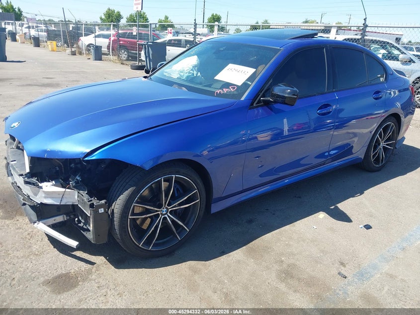 2021 BMW 3ER SEDAN 3.0L I-6 DI, DOHC, VVT, TURBO, 382HP