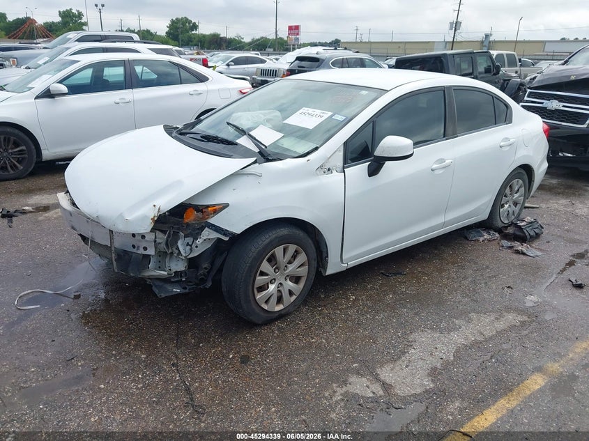 2012 Honda Civic Lx 2HGFB2F56CH311940 photo 1