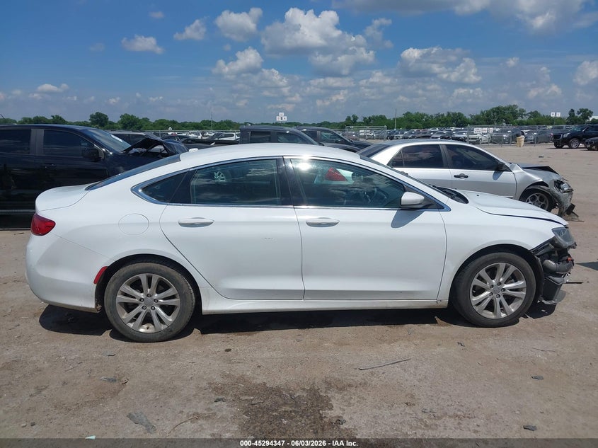 2015 Chrysler 200 Limited VIN: 1C3CCCAB7FN719266 Lot: 45294347