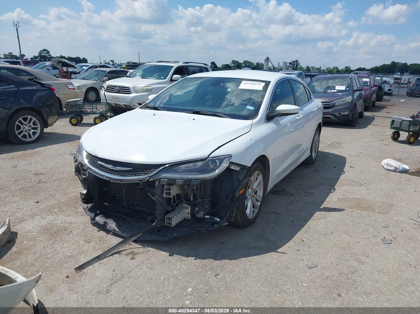 Vin: 1c3cccab7fn719266, lot: 45792183, chrysler 200 limited 20152