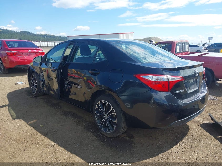 Vin: 2t1burhexfc301620, lot: 45792188, toyota corolla s plus 20153