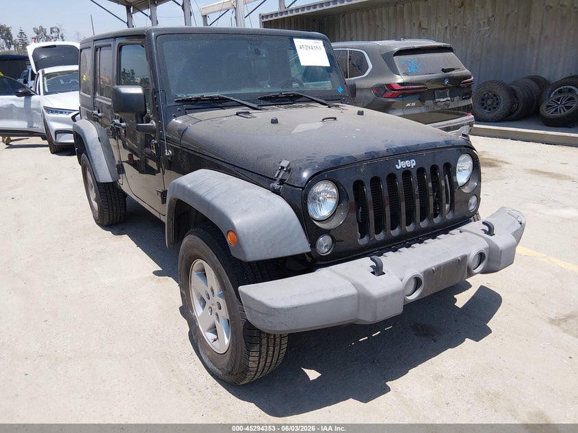 2018 JEEP WRANGLER JK UNLIMITED auction photo 1