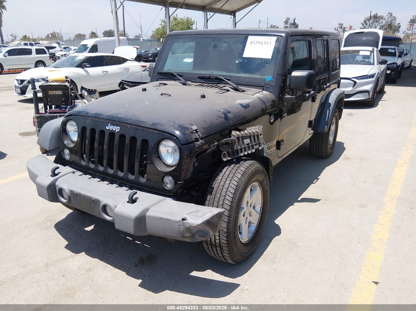 2018 JEEP WRANGLER JK UNLIMITED auction photo 2