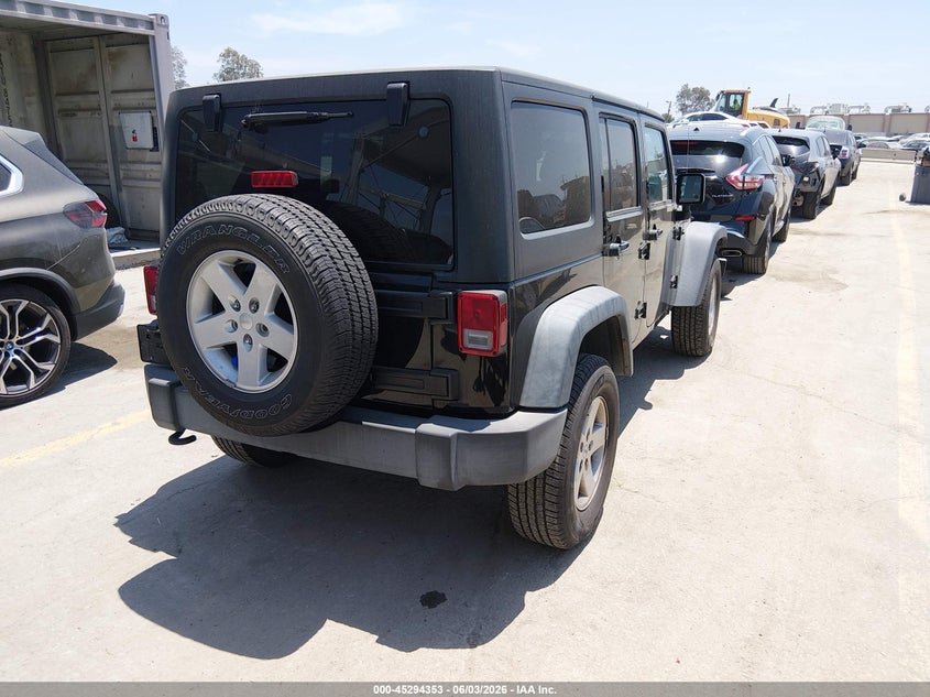 2018 JEEP WRANGLER JK UNLIMITED auction photo 4