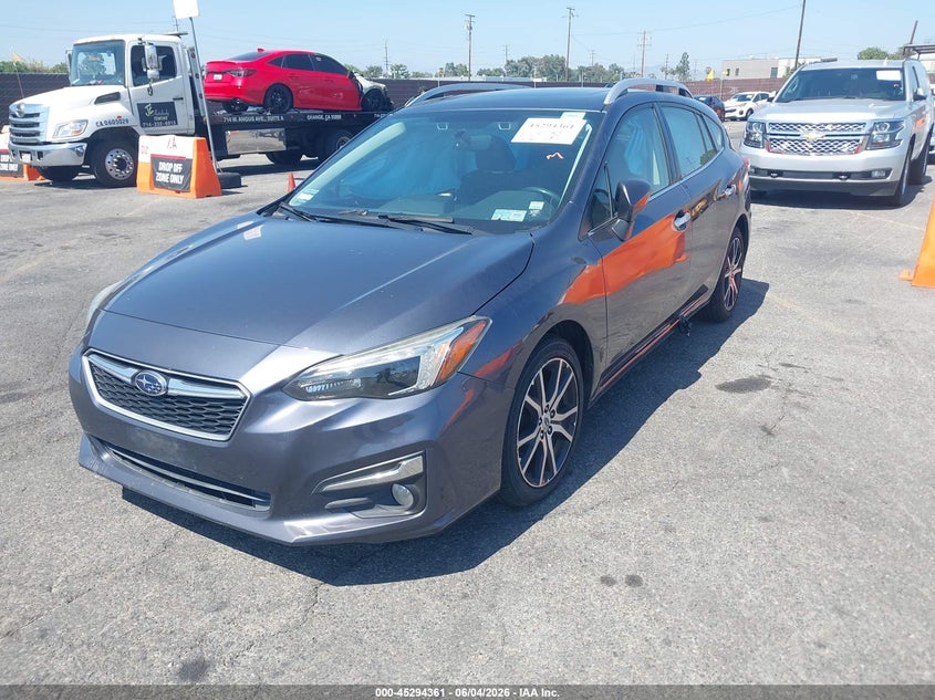 Vin: 4s3gtau61h3707709, lot: 45792197, subaru impreza 2.0i limited 20172