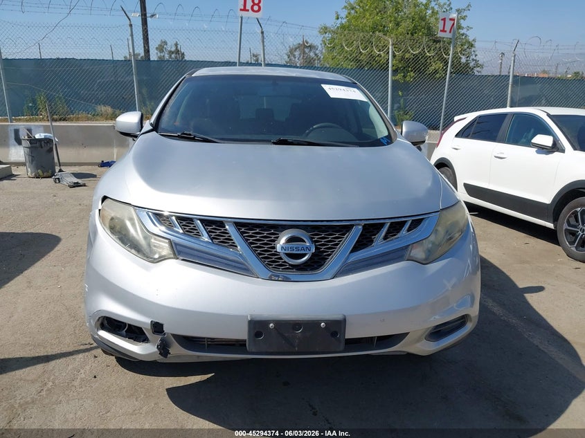 2014 Nissan Murano S VIN: JN8AZ1MW1EW502734 Lot: 45294374
