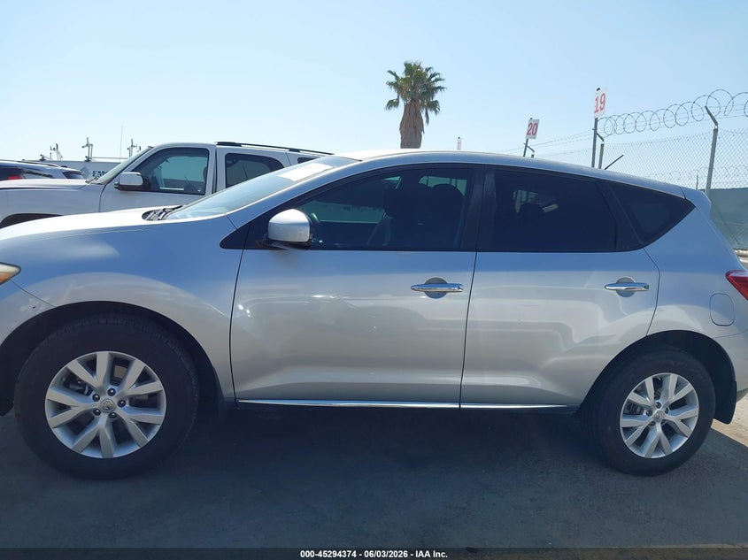 2014 Nissan Murano S VIN: JN8AZ1MW1EW502734 Lot: 45294374
