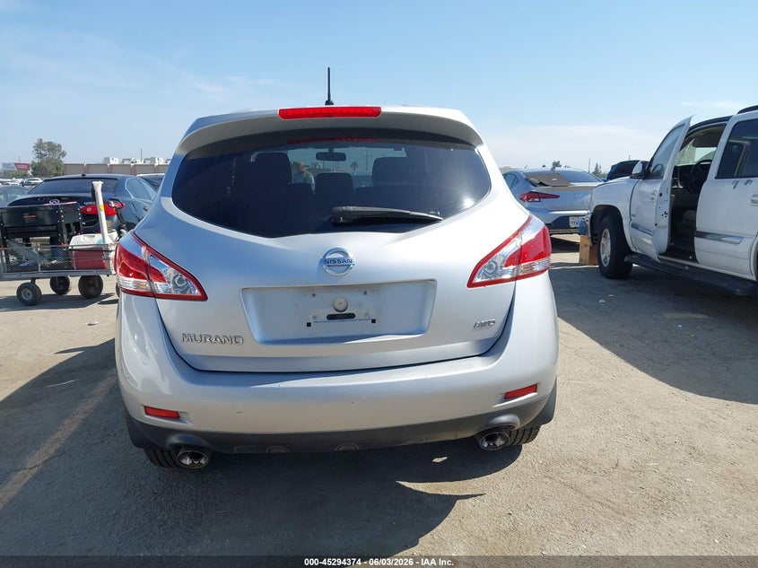 2014 Nissan Murano S VIN: JN8AZ1MW1EW502734 Lot: 45294374