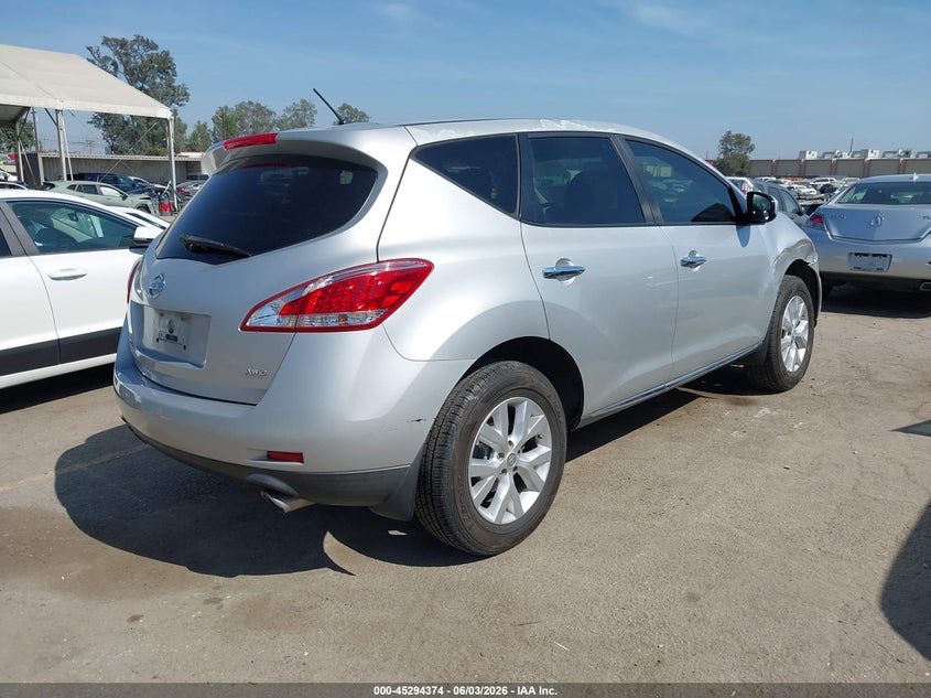 Vin: jn8az1mw1ew502734, lot: 45792210, nissan murano s 20144