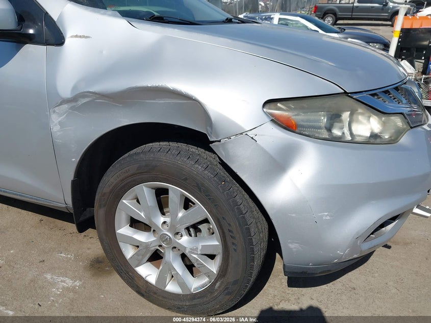 2014 Nissan Murano S VIN: JN8AZ1MW1EW502734 Lot: 45294374