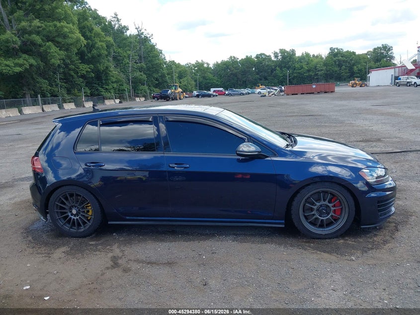 2016 Volkswagen Golf Gti Autobahn W/Performance Package 4-Door VIN: 3VW447AU6GM057176 Lot: 45294380