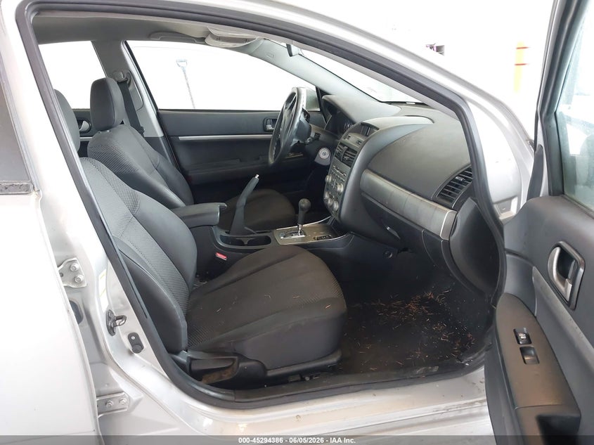 2012 Mitsubishi Galant 2.4 Fe silver Lot 111045294386 Vin 4A32B2FF4CE022906