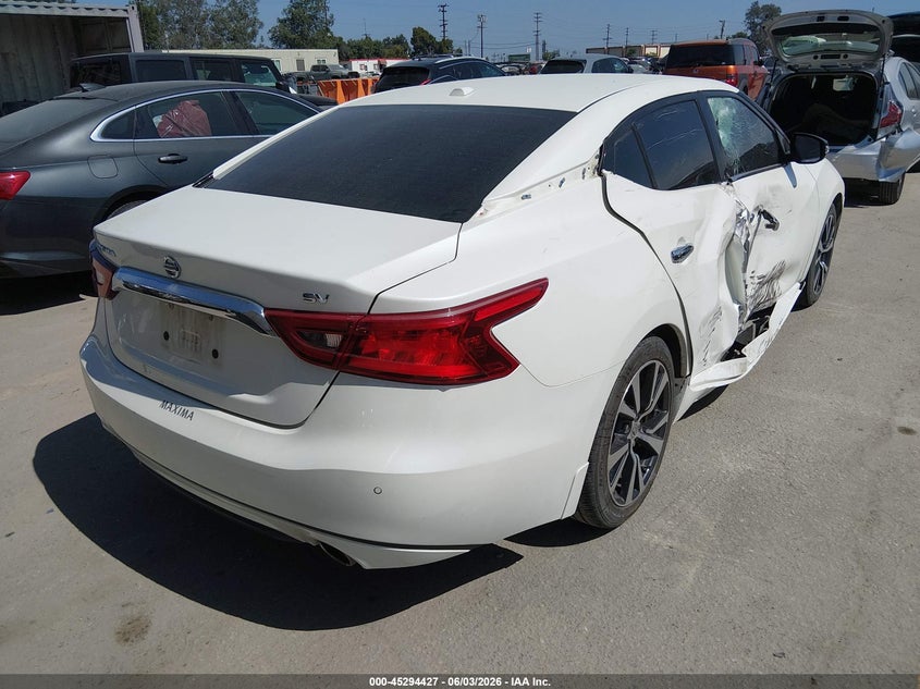 Vin: 1n4aa6ap3hc422411, lot: 45792263, nissan maxima 3.5 sv 20174