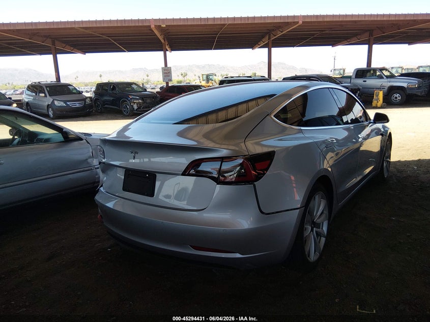Vin: 5yj3e1ea5jf098466, lot: 45792267, tesla model 3 long range/mid range 20184