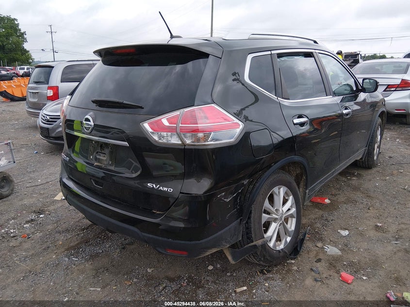 2015 NISSAN ROGUE auction photo 4