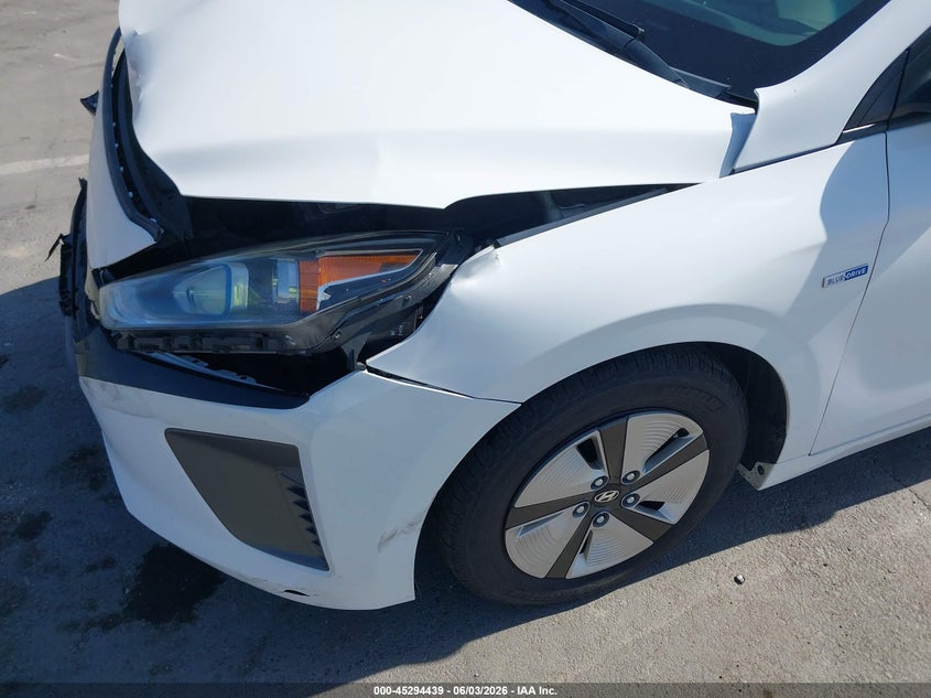 2019 Hyundai Ioniq Hybrid Blue VIN: KMHC65LC2KU107539 Lot: 45294439
