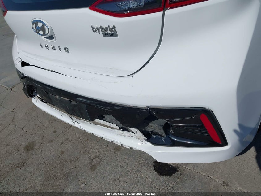 2019 Hyundai Ioniq Hybrid Blue VIN: KMHC65LC2KU107539 Lot: 45294439
