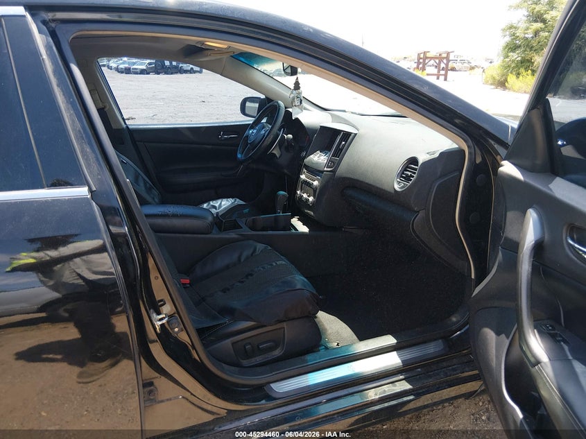 2012 Nissan Maxima 3.5 3.5 Sv black Lot 111045294460 Vin 1N4AA5AP6CC865946