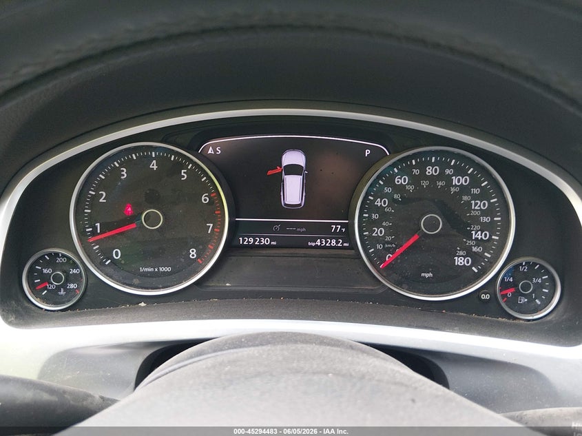 2012 Volkswagen Touareg Vr6 Lux VIN: WVGEF9BP4CD006301 Lot: 45294483